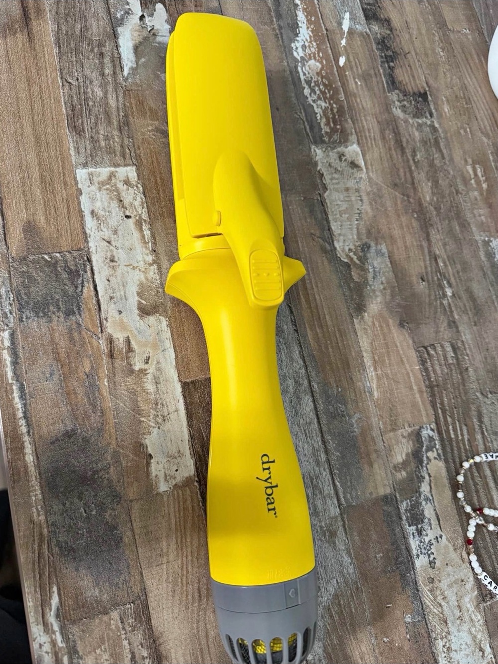 Drybar Hot Shot Yellow Straightener- Bright Yellow Styling Tool- retails $179!